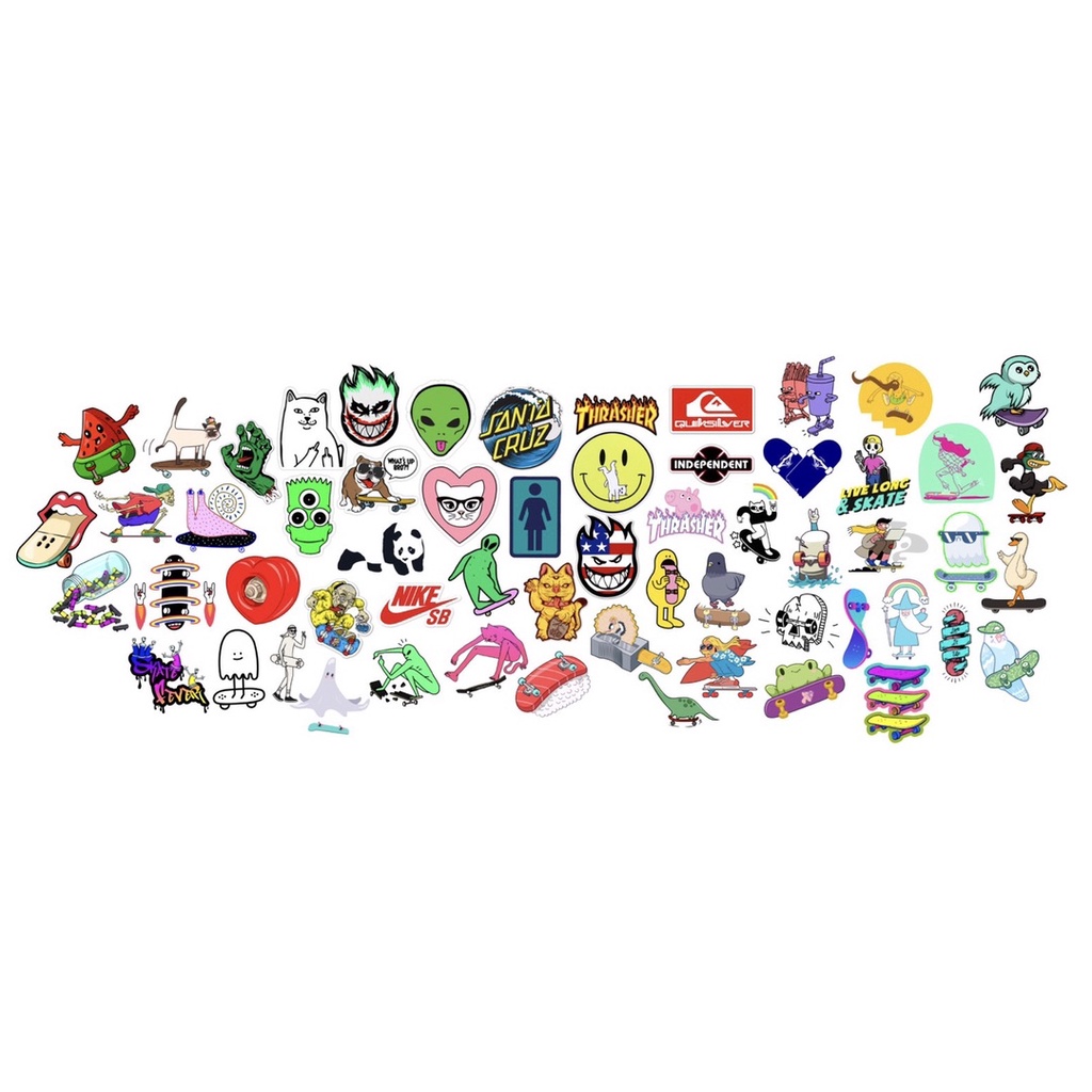 Bộ 10 Sticker dán cao cấp chủ đề OUTER SPACE - Dùng dán Xe, dán mũ bảo hiểm, dán Laptop, dán Vali NT42