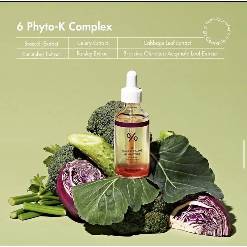 Serum Tinh Chất Plc Vita K Liposome Oil Ampoule Dr.Ceuracle 50ml