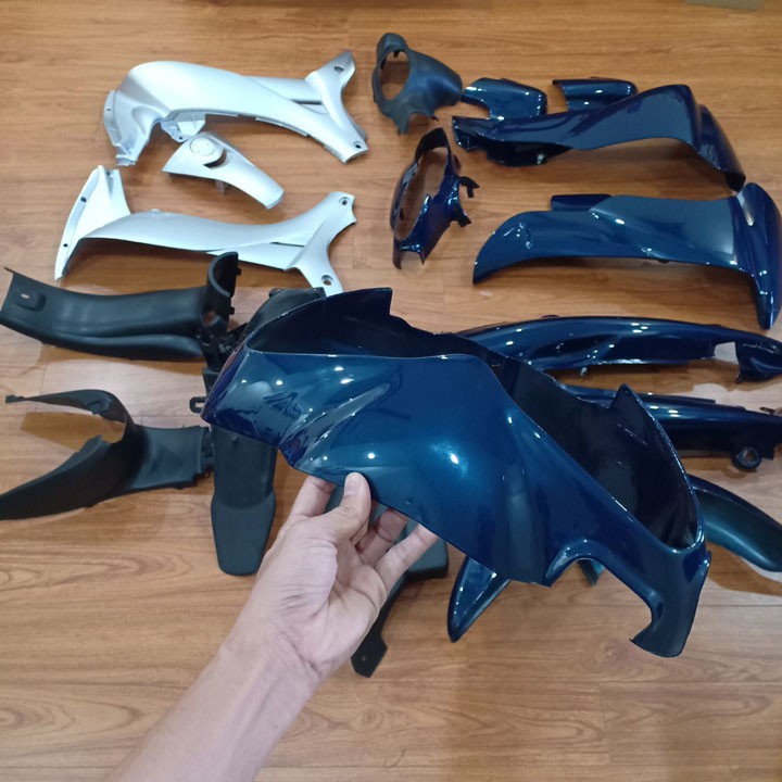 Bộ dàn áo Loại Phanh Đĩa xe JUPITER V - màu XANH NHỚT, nhựa nguyên sinh ABS