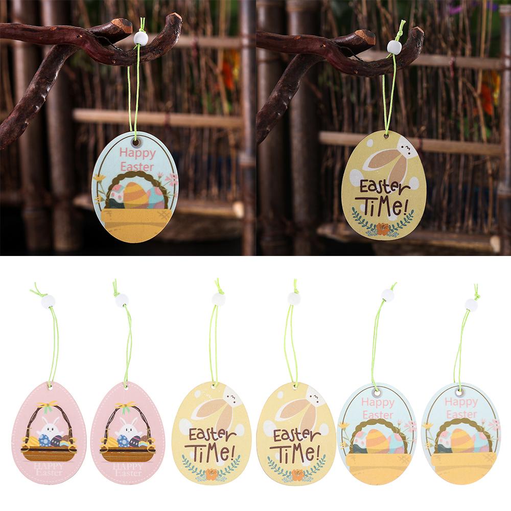 CONOPERY Trứng Phục Sinh Bằng Gỗ Dùng Làm Đồ Thủ Công DIY