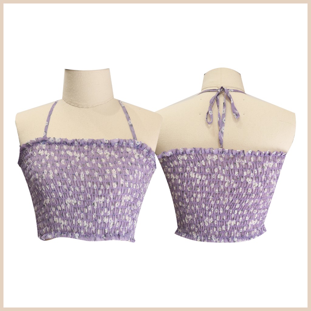 Áo yếm Daisy smocked halter