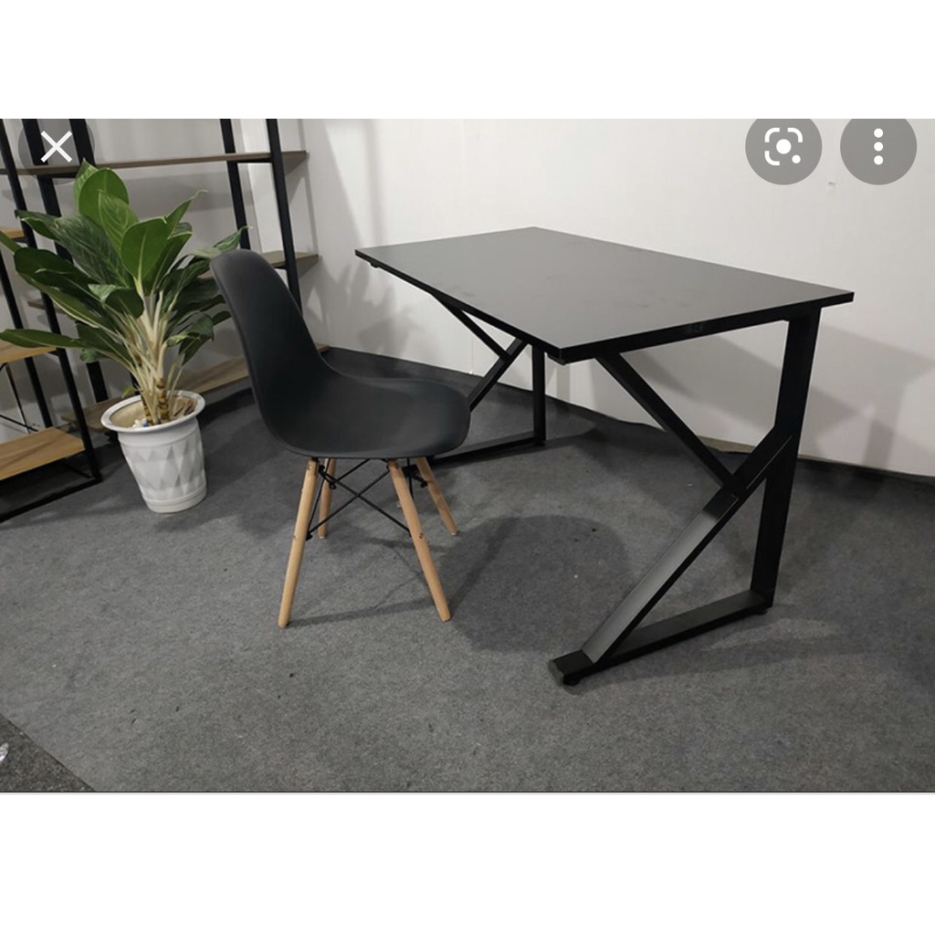 Bàn Làm Việc Bàn Gaming Chân Hình Chữ K Kích Thước 60X120 Mặt Gỗ Công Nghiệp