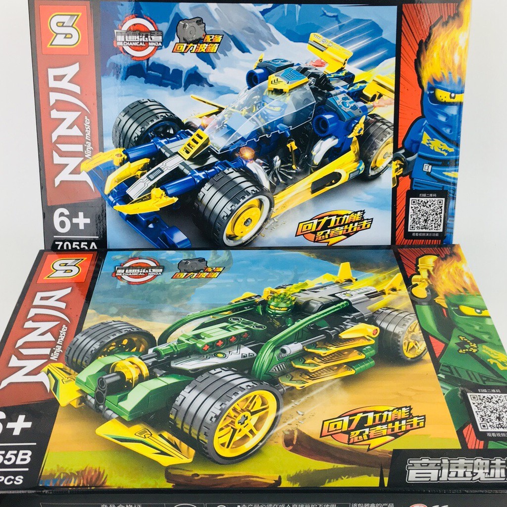 Lego Lắp Ráp Lego Siêu Xe Đua Có Ninja Siêu Xịn