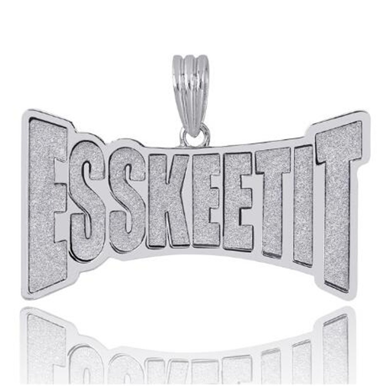 Dây chuyền mặt hình chữ cái phong cách hip hop cá tính thời trang cho cả nam và nữ