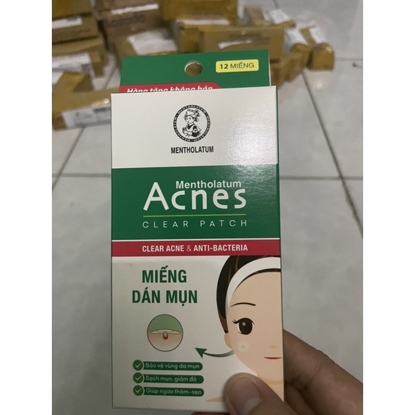 Miếng dán mụn  Acnes Clear Patch