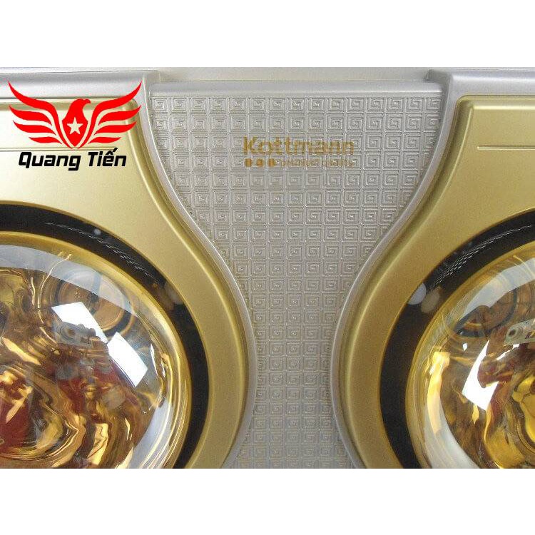 Đèn sưởi nhà tắm Kottmann 2 bóng K2B-H