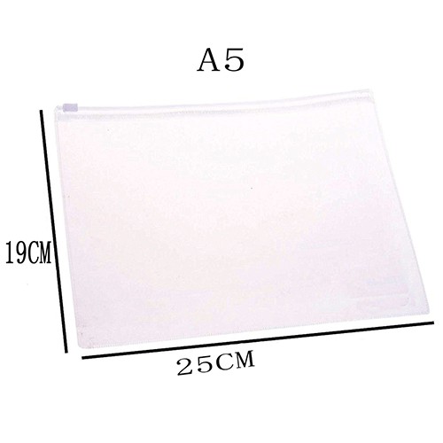 Túi đựng tài liệu trong suốt chống nước 4 size A4/B5/A5/A6