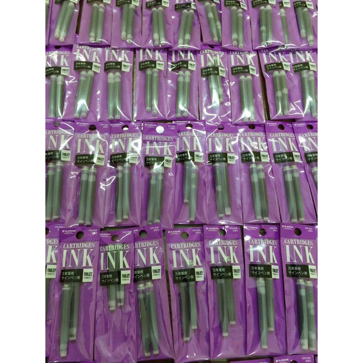 [ Hàng Nhật ] Combo 6 ống mực cho bút máy Preppy Nhật Bản