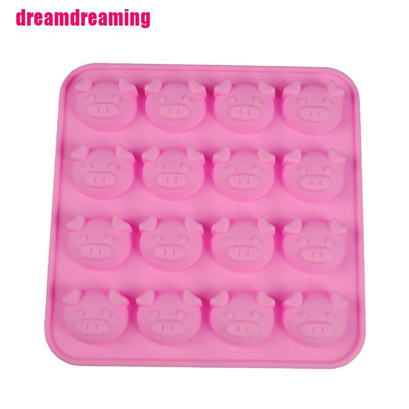 Ốp Điện Thoại Silicone Hình Chú Heo Dễ Thương