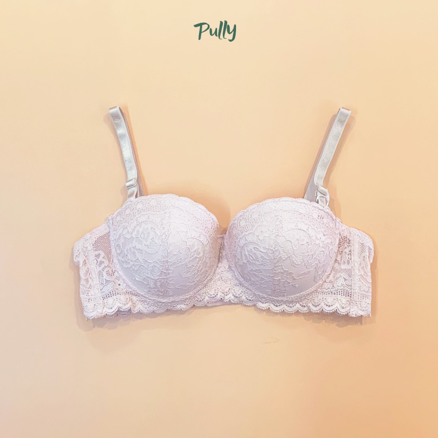Áo lót ren nữ, áo ngực ren nữ có gọng đệm mỏng quả ngang cúp B 34/36/38 cao cấp - PULLY SHOP | BigBuy360 - bigbuy360.vn