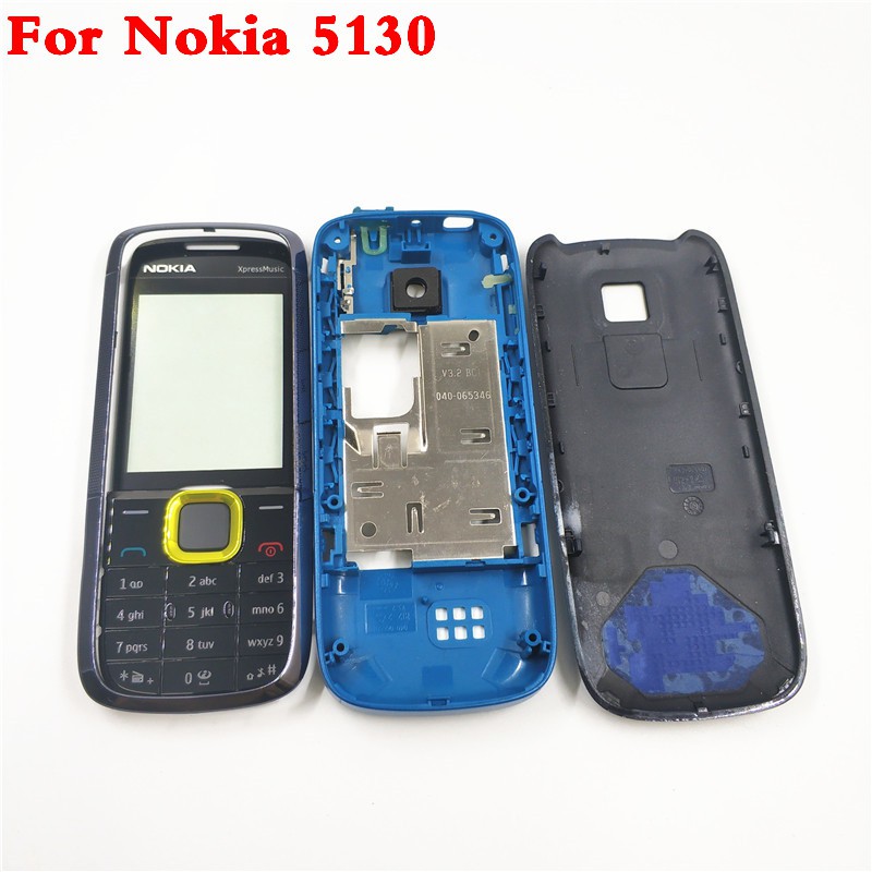 Mặt Lưng Điện Thoại Kèm Bàn Phím + Vỏ Pin Thay Thế Chuyên Dụng Cho Nokia 5130