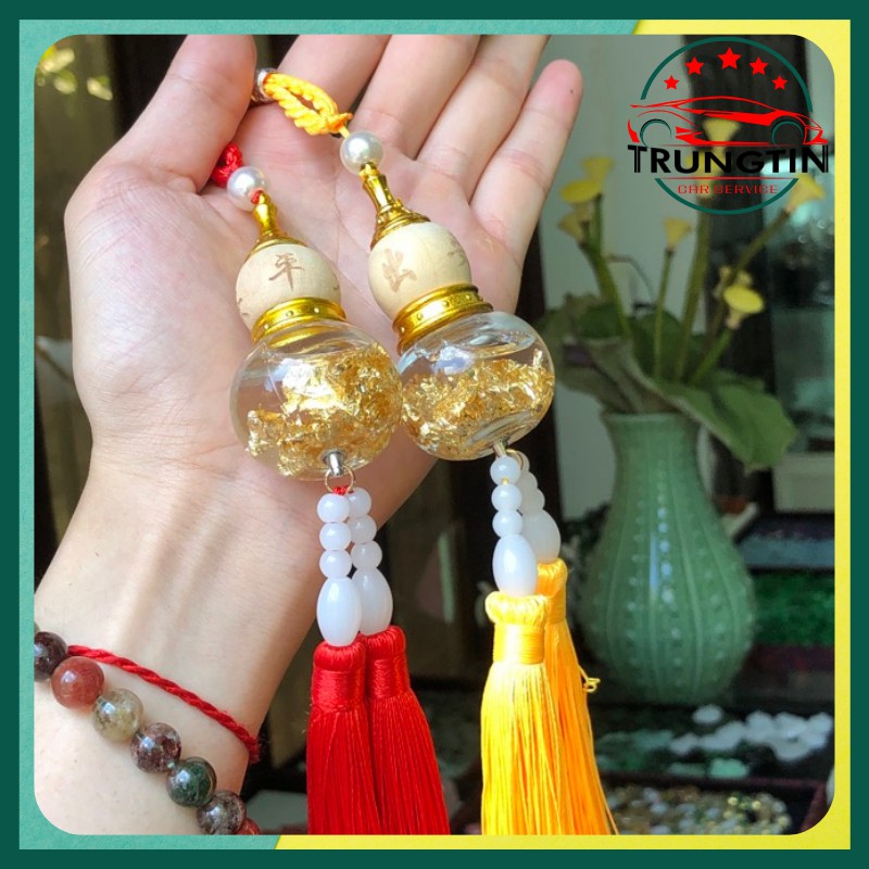 Dây Treo Trang trí  Hồ Lô  Nhũ Vàng Dây treo Gương Xe ô Tô Xe Hơi. | BigBuy360 - bigbuy360.vn