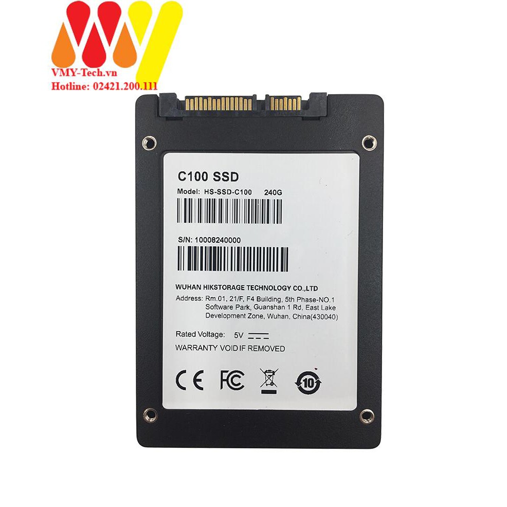 Ổ cứng SSD Hikvision C100 240gb - Chính hãng - Bảo hành 36 tháng BAO GIÁ TOÀN QUỐC