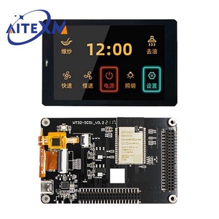 Bảng mạch phát triển esp32 - wt32-sc01 có màn hình cảm ứng 3.5 inch 320x480 kèm bộ phụ kiện