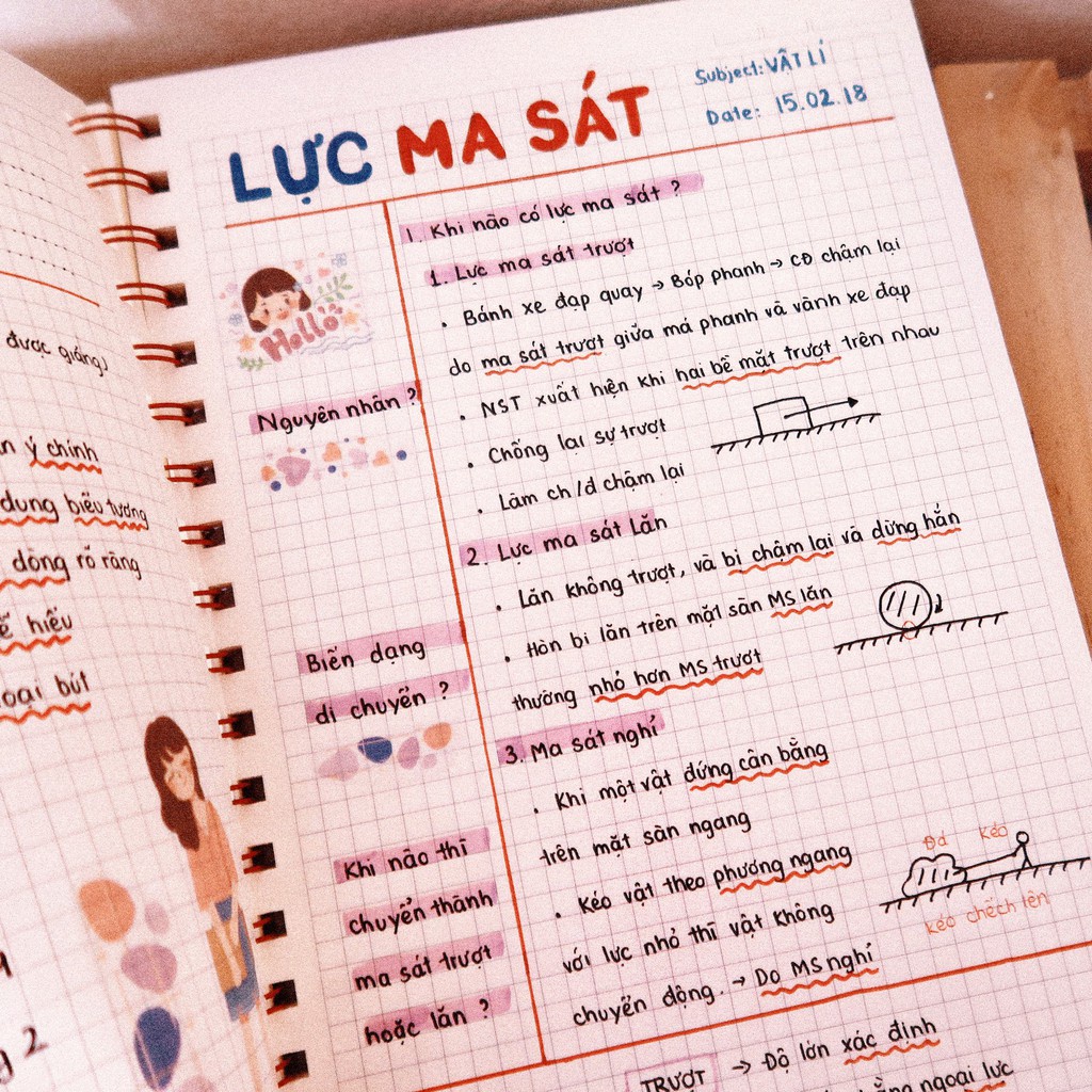 [Tặng quà] Sổ KLONG Caro lò xo kép B5- 200 trang; MS: 297 ( Nhiều màu ) Bullet Journal giấy siêu dày 120 gsm