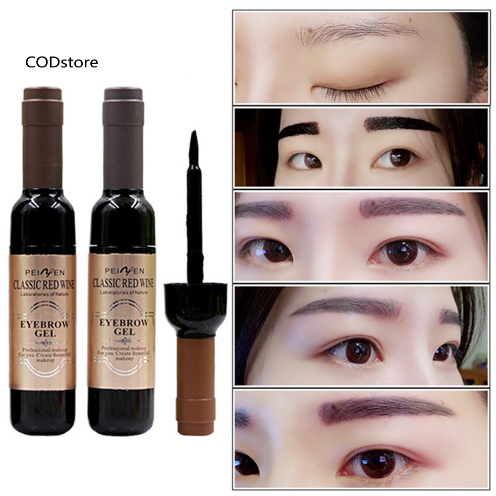 [Hàng mới về] Gel nhuộm lông mày dạng lột lâu trôi chất lượng cao kiểu dáng chai rượu độc đáo | BigBuy360 - bigbuy360.vn