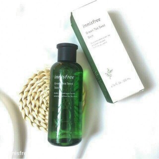 [ Hàng Chính Hãng ] Nước Hoa Hồng Trà Xanh Innisfree Green Tea Balancing Skin EX 200ml