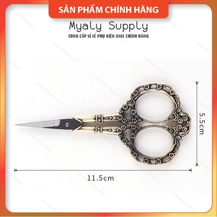 Kéo Cắt Fom Móng Hoàng Cung Chất Liệu Thép Không Rỉ SP000431