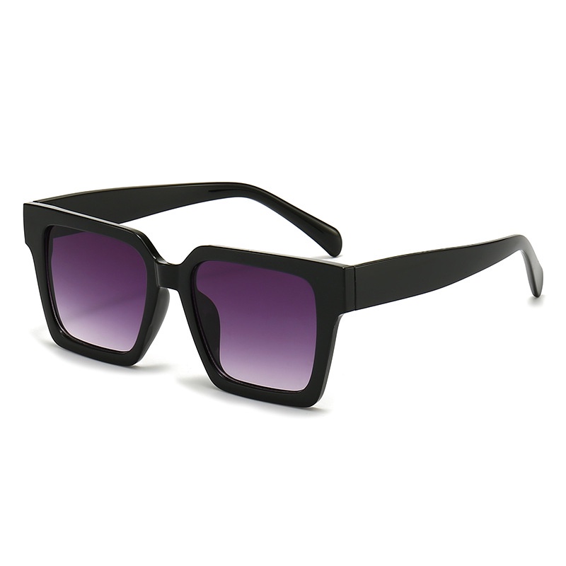 Kính Mát Gọng Vuông Chống Tia UV Phong Cách Âu Mỹ