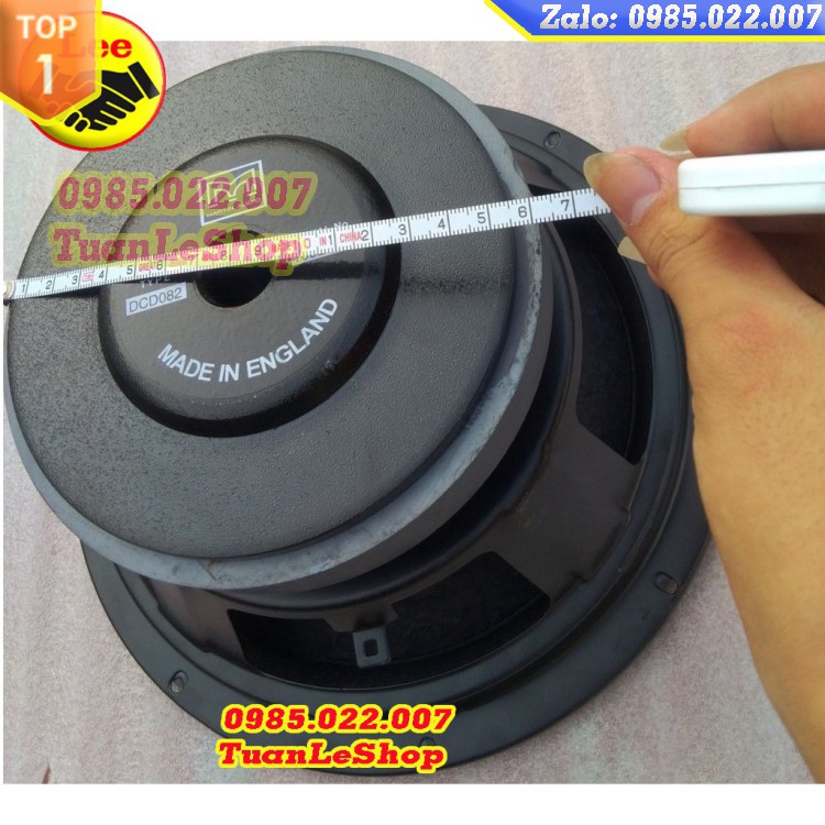 LOA BASS 2.5 TẤC MA TIN TỪ 165MM COIL 63 XƯƠNG SẮT -  BASS 25 - GIÁ 01 LOA