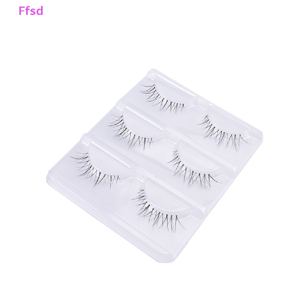 {Ffsd} Lông Mi Giả Thủ Công Tự Nhiên Dày Dài Và Chéo * Bán Chạy