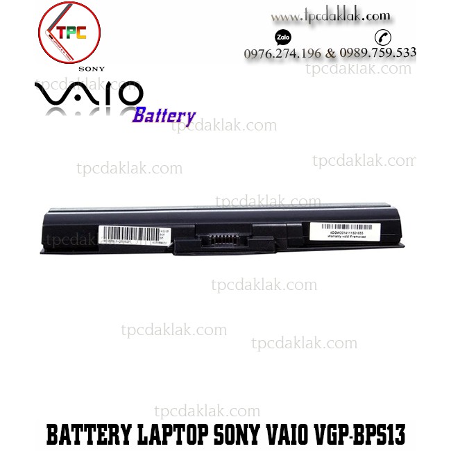 Pin Laptop Sony Vaio VGP-BPS13, VGP-BPS21A, VGN-AW, VGN-BZ, VGN-CS, VGN-FW, VGN-NS, VGN-NW, VGN-SR