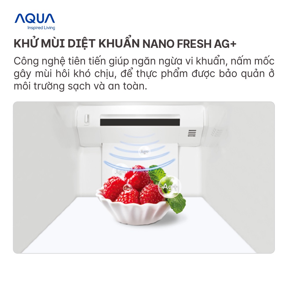 Miễn phí giao hàng Toàn Quốc - Tủ lạnh ngăn đông trên Aqua 186 Lít AQR-T219FA