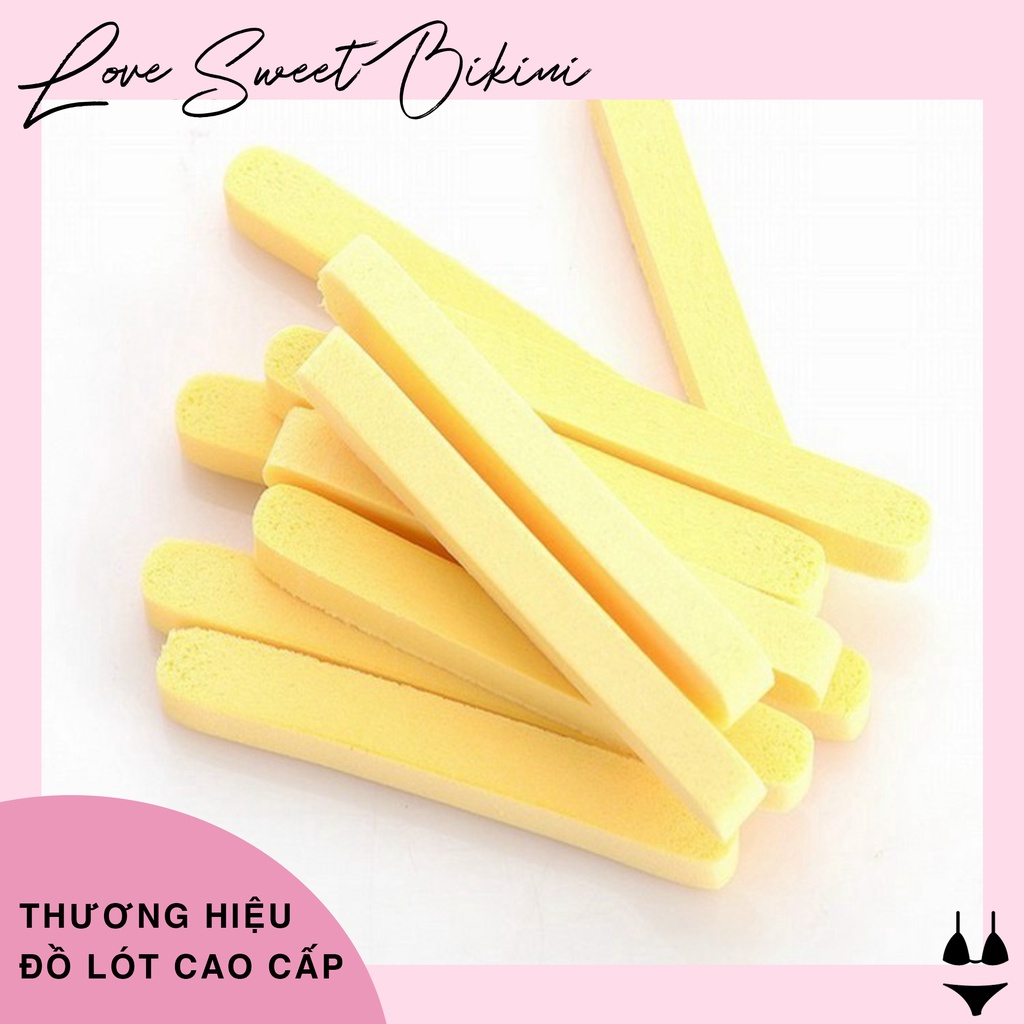 Bọt biển - Bông nở rửa mặt Chivey 12 miếng / Miếng mút rửa mặt bọt biển dạng nén ( Gói 12 thanh)