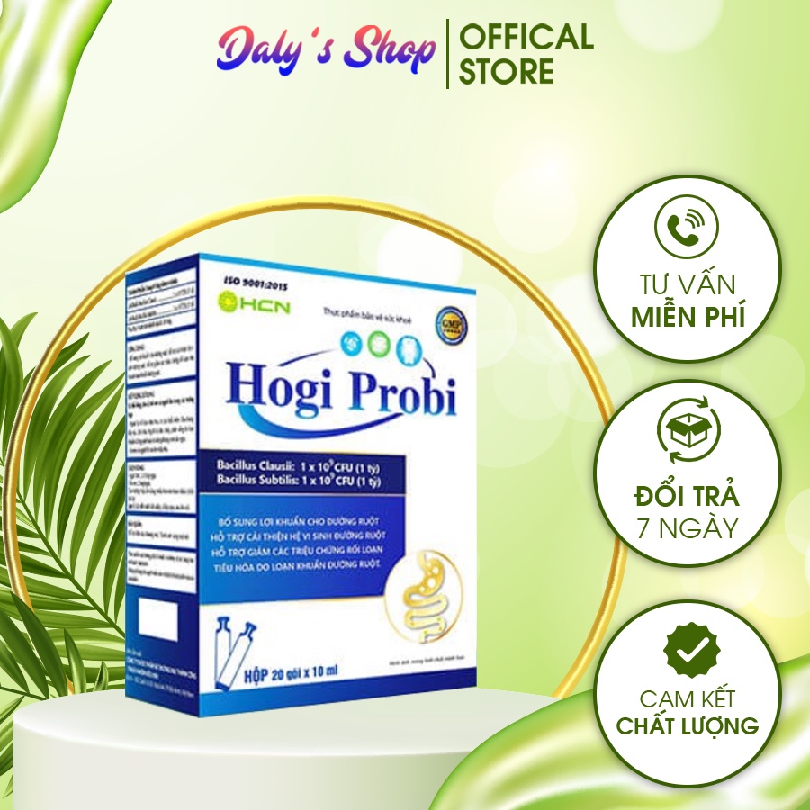 Men vi sinh Hogi Probi Khắc Phục Các Vấn Đề Về Tiêu Hóa Biếng Ăn Ở Trẻ Nhỏ - DT084