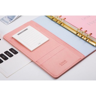 Sổ da A5 nút bấm cao cấp