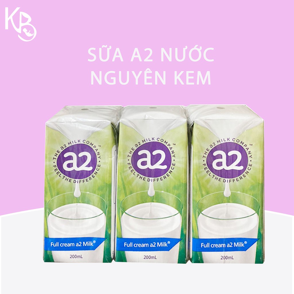 [DATE T12/2021 - THÙNG 24 HỘP/200ML] SỮA TƯƠI A2 DẠNG NƯỚC ÚC