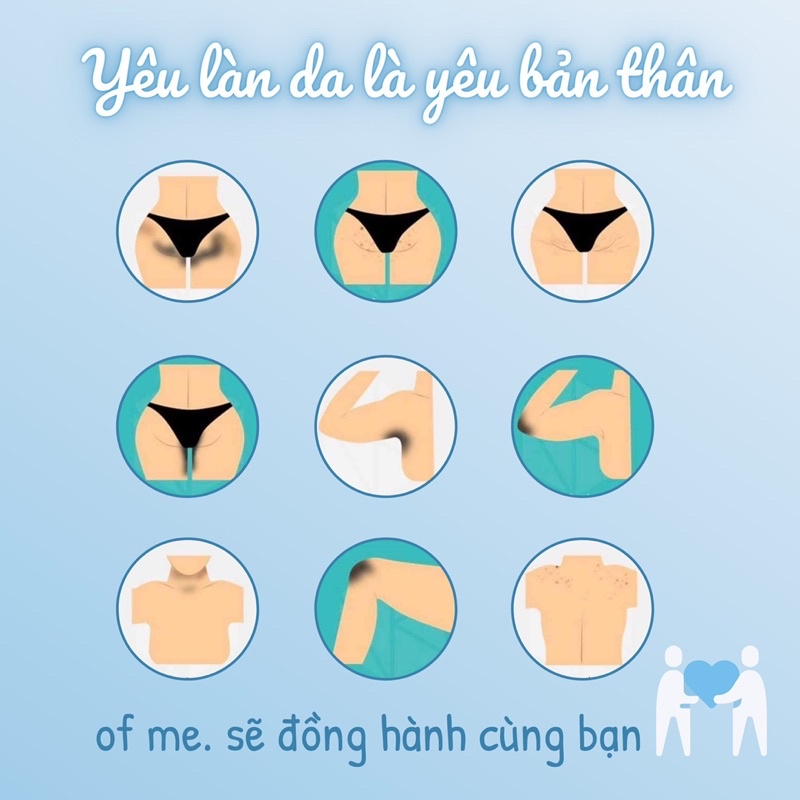 [CÓ CHE TÊN, CÓ SỈ] KEM OF ME THÂM NÁCH, MÔNG, BẸN, ĐẦU GỐI, KHUỶ TAY, CỔ, NHỮNG VÙNG TỐI MÀU, HÀN QUỐC CHÍNH HÃNG. | BigBuy360 - bigbuy360.vn