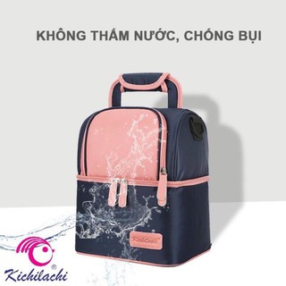 Ba lô bỉm sữa Kichilachi Ba lô giữ nhiệt bảo quản sữa mẹ, Ba lô đa năng cho mẹ và bé