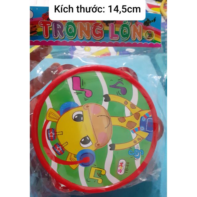 Lục lạc trống lớn hàng Việt Nam (kích thước: 14.5cm)