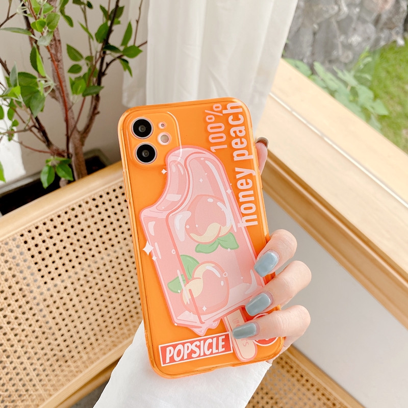Ốp iphone - Ốp lưng huỳnh quang Kem hoa quả 6/6s/6plus/6splus/7/8/7plus/8plus/xs/xsmax/11/11promax-Awifi Case R5-6 | BigBuy360 - bigbuy360.vn