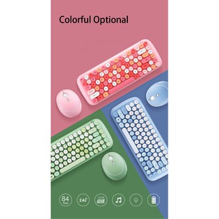 Bộ phím chuột không dây Mofii Candy