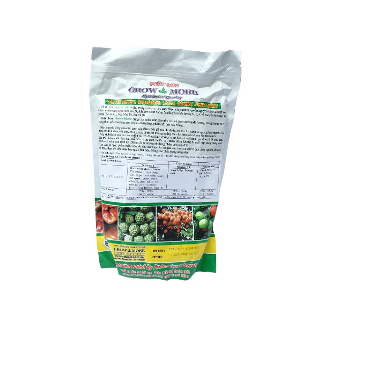 NPK 15-30-15 phân bón lá Growmore dùng cho mọi giai đoạn gói 1kg tốt cho mọi loại cây trồng