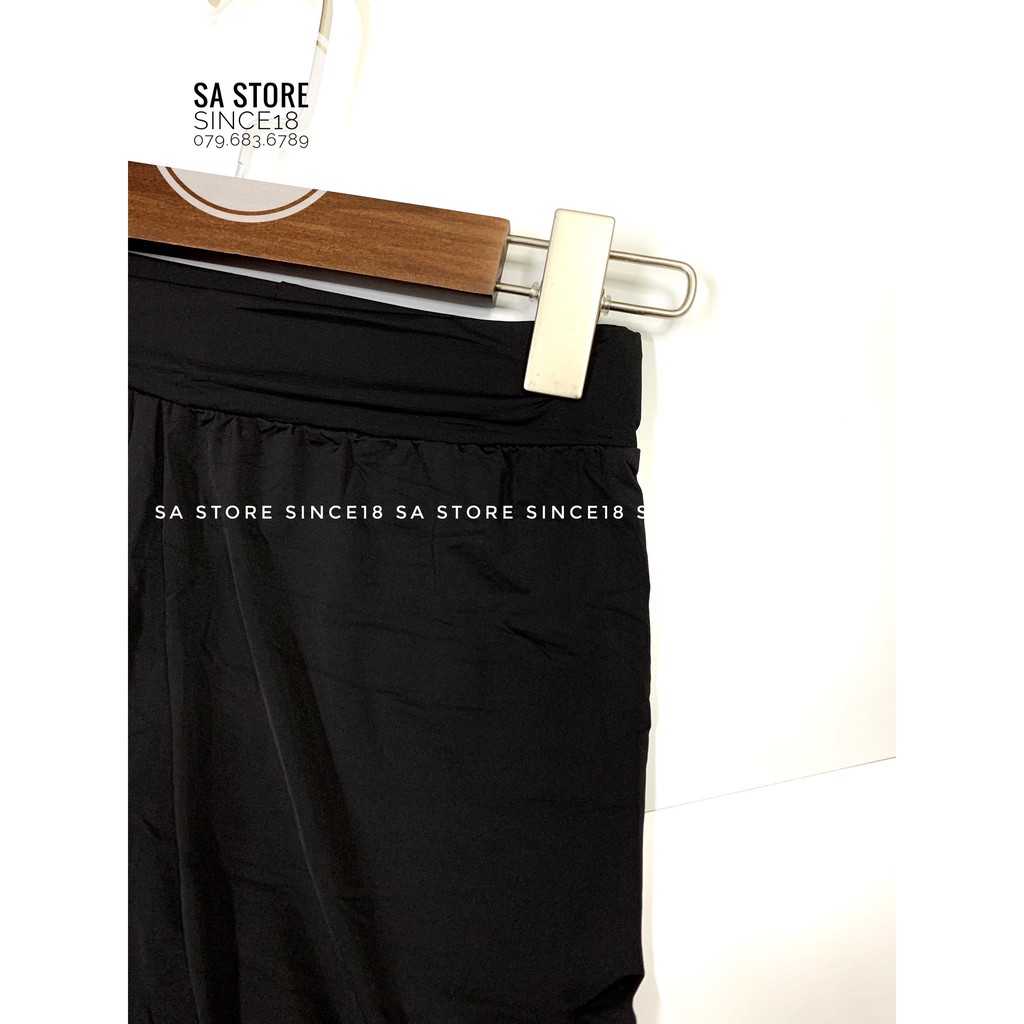 Quần Legging Lửng Thái Nữ Nâng Mông Cạp Cao Siêu Co Giãn Quần Legging Ngố Đùi | BigBuy360 - bigbuy360.vn