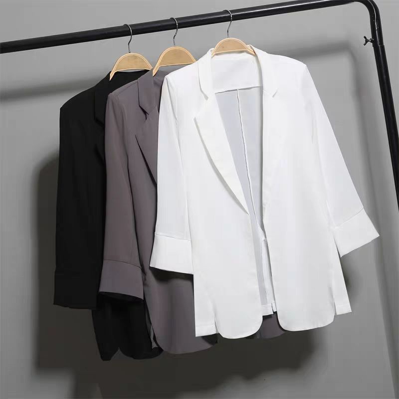 Áo blazer nữ khoác ngoài phong cách hàn quốc, áo khoác hè mỏng | BigBuy360 - bigbuy360.vn