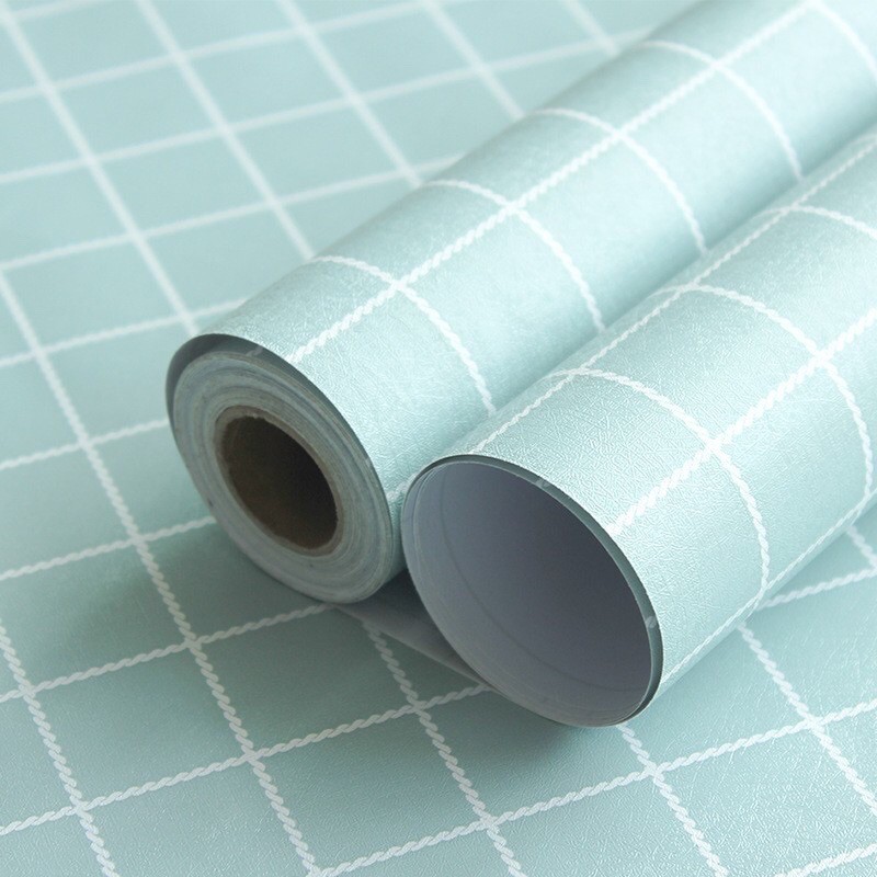  giấy dán tường kẻ ô vuông caro decal dán sẵn keo khổ 45cm | BigBuy360 - bigbuy360.vn