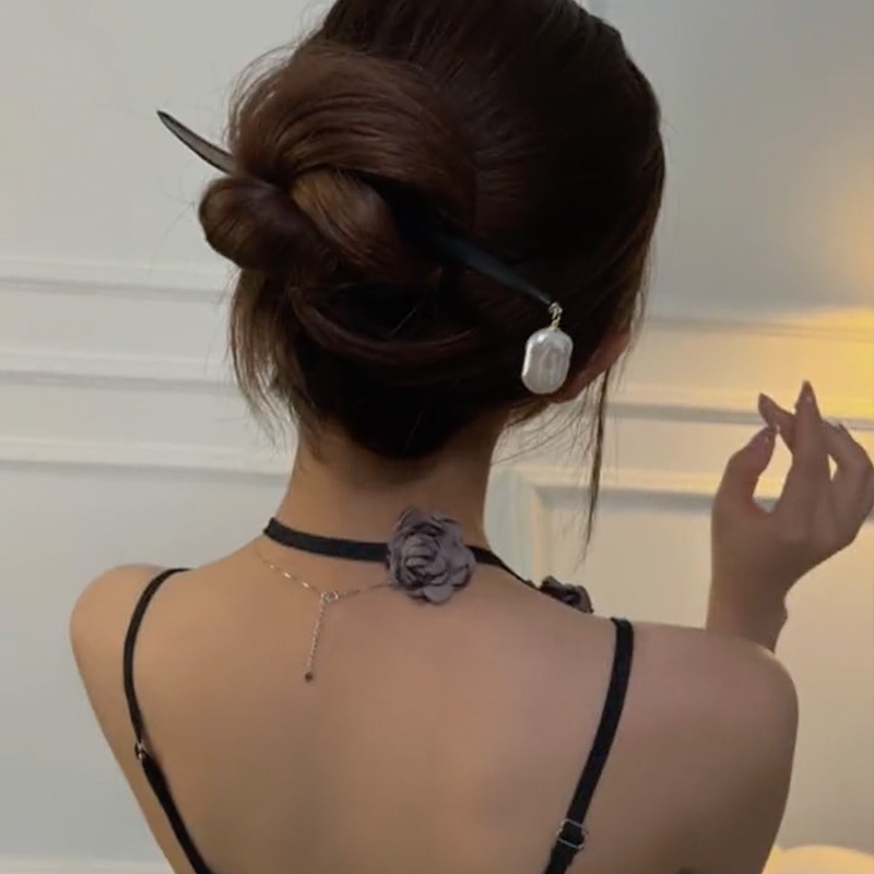 Trâm Cài Tóc Bằng Gỗ Phong Cách Trung Hoa Cổ Điển Cho Nữ