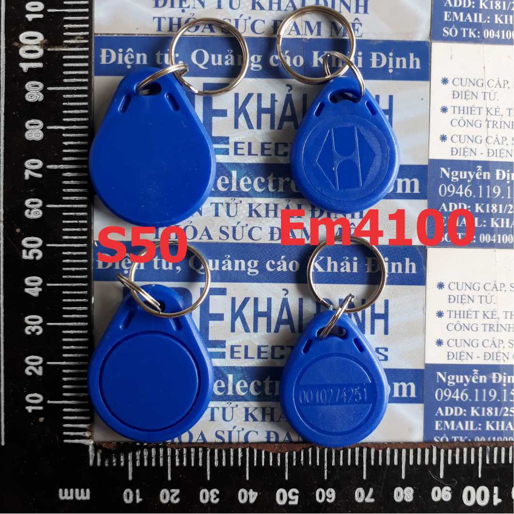 5 cái ID CARD, THẺ TRUY CẬP RFID S50 CHO MODULE RFID RC522 13.56Mhz kde3783