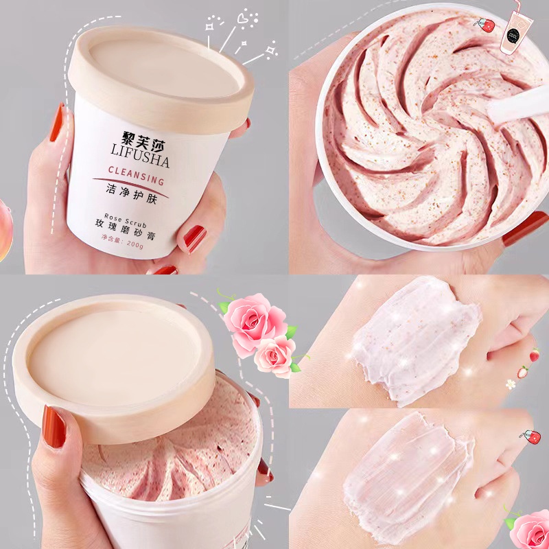 Muối tắm tẩy tế bào chết Hương trái cây sạch mịn giúp da trắng sáng ILY