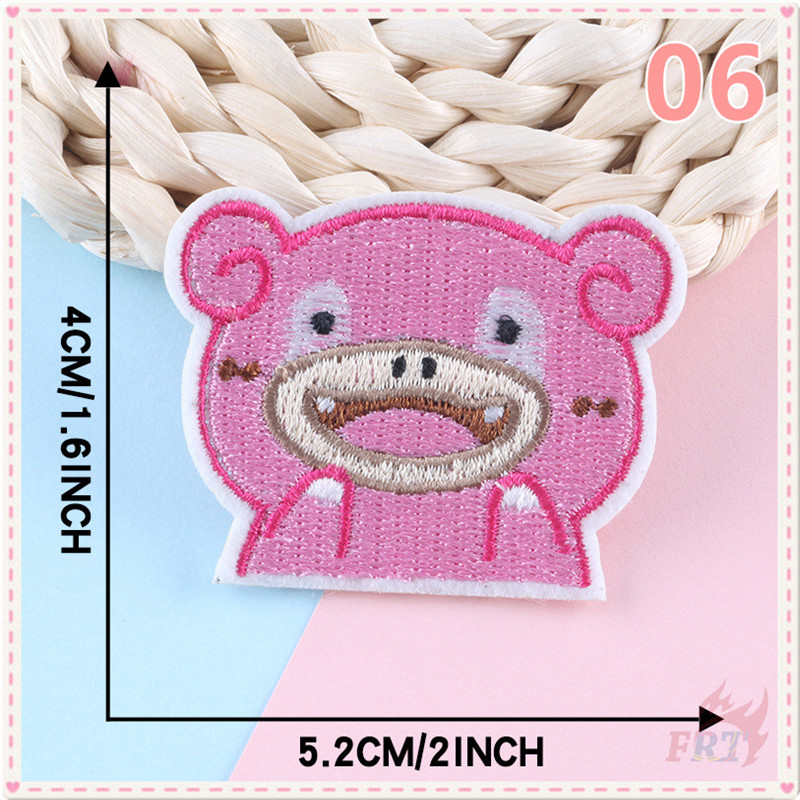 Miếng Dán Ủi Thêu Hình Pokemon Đáng Yêu