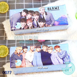 HỘP BÚT BTS VẢI MẪU 77