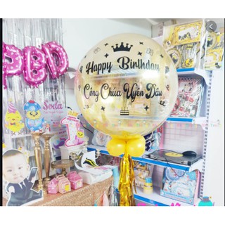 Phụ kiện trang trí bóng jumbo (phân loại giá của từng món)