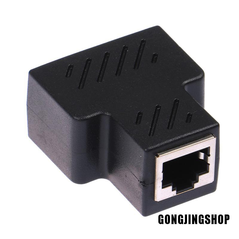 Đầu Nối Dây Cáp Mạng Rj45 1 Ra 2 Chiều