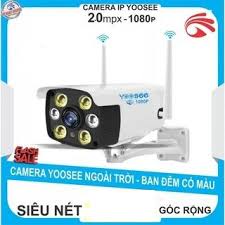 [Giá hủy diệt] [Chính hãng] Camera Wifi không dây ngoài trời Yoosee FHD 1080p( có lan )