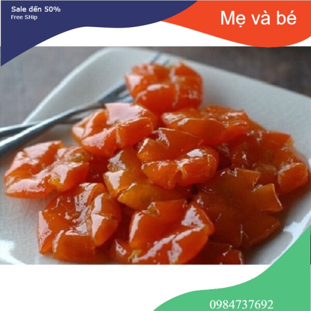 1 Lạng mứt quất mứt tắc sấy dẻo
