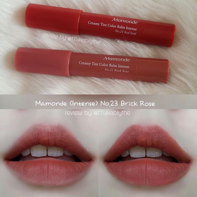 Son mamonde creamy tint color balm intense mẫu mới ( NEW 2018)